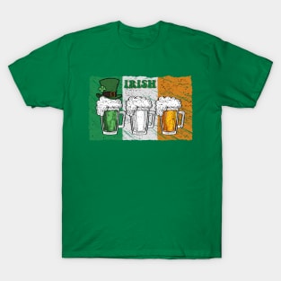 Ireland Flag Irish St Patricks Day T-Shirt